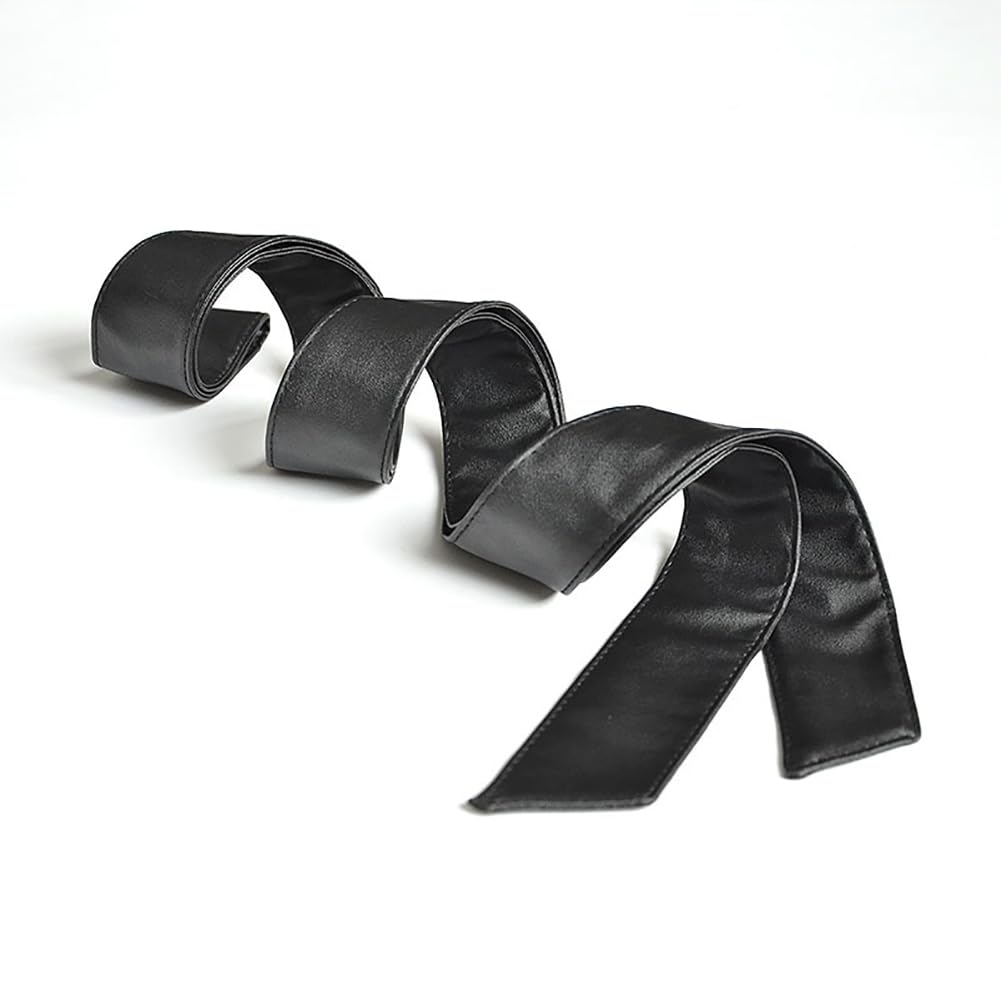 UUYYEO 180cm PU Leather Belt Long Sash Belt Women OBI Belt Waist